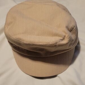 Kangol Beige Striped Cap (XLarge)